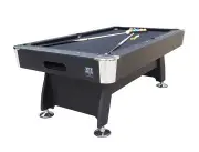 7FT Pool Table Black With Auto Ball Return - available in Red, Green, Blue and Black (Assembled NOT A KIT)