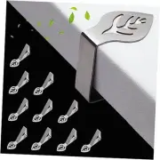 Table Cloth Holder Clips 10 Pack, Leaf Shape Picnic Tablecloth Clip Outdoor