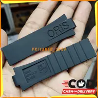 在飛比找蝦皮購物優惠-Oris AQUIS 24 毫米男士橡膠 ORIS 錶帶