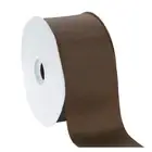 Offray Offray Grosgrain 3" W X 50 Yards-Brown Ribbon