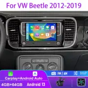 7" For VW Beetle 2012-2019 Android 13 Car Stereo Radio Head Unit Apple Carplay