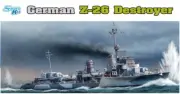 1/350 German Z-26 Narvik class destroyer - Dragon #1064