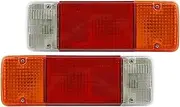 Car Rear Tail Light Compatible With Toyota Land Cruiser 70 75 78 79 Series Tray Ute/Cab For Toyota Hilux TRAY UTE/Cab Chassis 1984-2018
