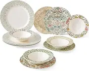 Morris & Co 12 Piece Dinner Set