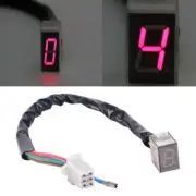 Motorcycle Digital Gear Indicator LED 5 Digital Display Speedometer Indicator