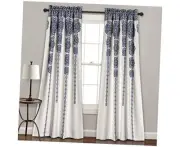 Stripe Medallion Curtains Fabric Mandala Bohemian Damask Print Light
