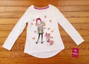 New Cynthia Rowley Girl Fall Long Sleeve Top Size 4