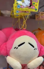 Kirby Super Star Mascot Chain ( Kirby Comics Panic Warmth ) Plush Doll New Japan