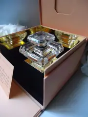 LANCOME TRESOR FLACON CRISTAL PARFUM 1/4oz Vintage 1990 Stunning New Mint in Box