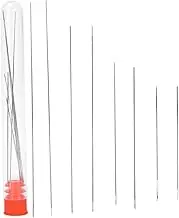 8pcs Bead Needle Seed Middle Opening Needles Thin Beading Threading Sewing Embroidery Tools Necklace Jewelry Making Supplies