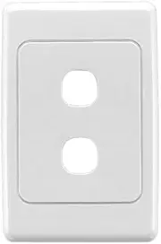 Clipsal 2000-2032VH-WE - Grid Plate Surr 2G Std PTN