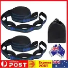 2Pcs Hammock Straps with 5 Loops Hammock Tree Straps Hammock Accessories (Blue)