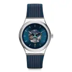 【SWATCH】金屬 SISTEM51機械錶手錶 BLURANG 男錶 女錶 瑞士錶 錶 自動上鍊(42MM)
