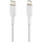 Belkin BoostCharge 2.01 m Lightning/USB-C Data Transfer Cable - Cable for iPad, iPad Pro, iPad mini, iPad Air, iPhone - First End: 1 x USB Type C - -