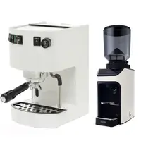 在飛比找PChome24h購物優惠-BEZZERA HOBBY 玩家級半自動咖啡機110-白色+