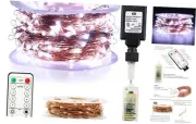 Dimmable Fairy Lights Plug in 105 Ft 300 LED Copper 105FT 300LED Cool White