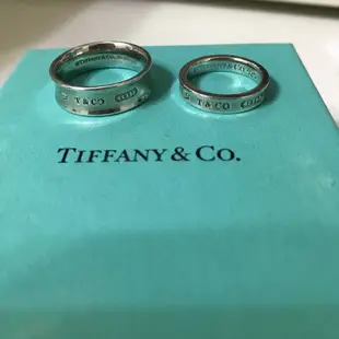 Tiffany 男戒 女戒 對戒 經典款