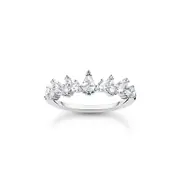 THOMAS SABO Ring ice crystals silver
