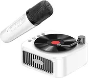 Karaoke Speaker with Microphone | Small Karaoke Speaker with Microphone - Portable Singing Toy Handheld Retro Music Player for Girls & Birthday