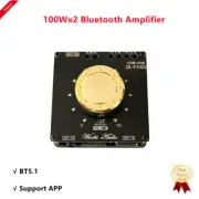 Wuzhi Audio ZK-F1002 100Wx2 Bluetooth Amplifier Module with Volume Indicator