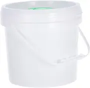 Anneome Large Round Wipes Dispenser Refillable Tissue Paper Box with Lidded Design for Laundry and Toilet Room Easy Pull Access Durable PP Material Convenient Storage