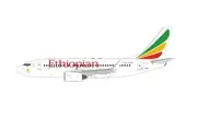 PM202136 Panda Models 737-700 1/400 Model ET-ALN Ethiopian Airlines