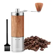 Manual Coffee Grinder - Stainless Steel Hand Crank Burr Coffee Mill for Espre...