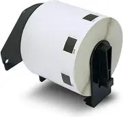 1 Rolls Brother-Compatible P-Touch DK-11209 62mm x 29mm(2-3/7" x 1-1/7") 800 Small Address/Barcode Labels with Refillable Cartridge