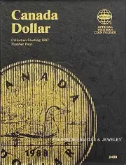 Whitman Canadian Dollars Vol. IV Coin Folder, Starting 1987 #2489
