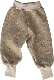[Lilano] Wool Felt Trousers with Navel Cuffs