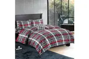Prague Design Cotton Quilt Doona Duvet Cover Set