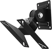 SHINEOFI 1 Set Wall Mount Bracket for Tv and Monitor Easy Install Tv Holder Space Saving Design for Home Office Bedroom and Commercial Use