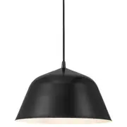Ella 1 Light Medium Pendant Black - 48713003