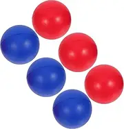 Yardwe Pu Training Beach Balls 6 Pack Bounce Balls for Beach Games for Family Beginner Sports Activities