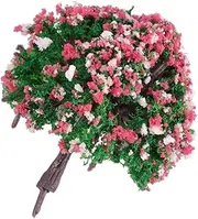 Artificial Variety Miniature Garden Landscaping Decor Tree Models Decorative Tree Decoration House Model Tree Optional Miniature Cherry Tree Decorate Model