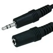 Generic 3.5mm Speaker/Microphone Extension Cable M-F Stereo - 5M