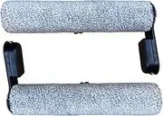 Compatible for Roborock Flexi Lite Roller Brush Replacement Roller Brush Strip Main Brush Floor Scrubber Parts Vacuum Cleaner Accessories(2 Rolling Brushes)