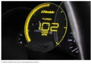 GReddy Sirius Vision Display 68mm Clear Thin-Film EL Display Gauge 16001720