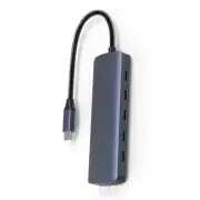 5 in 1 USB C Hub 4Ports Docking Station with 10Gbps Data Transfer USB Splitter