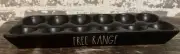 Rae Dunn FREE RANGE Egg Holder Artisan Collection by Magenta 12 Egg Tray New