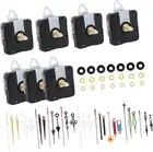 7 Sets Clock Hands Exercise Accessories Silent Wall Clock Homemade Ornament Kits