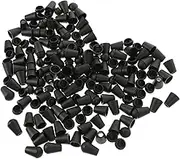 MAGICLULU Drawstring Adjustment Buckle Set 100pcs Plastic Cord Locks End Caps for Drawstring Cords Smooth Plastic for DIY