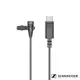 【Sennheiser】XS LAV USB-C Lavalier mic 領夾麥克風 訪問 直播 錄影 兼容含Type C的電腦/手機/平板裝置 正成公司貨 兩年保固