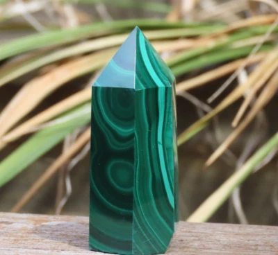 A Grade Malachite Crystal Generator Green Mineral 72 Grams 60mm Tall