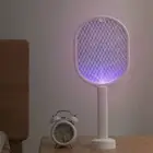 Hand-Held Electric Mosquito Racket 2-in-1 Electric Bug Zapper For Home