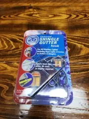 New 26 Piece Universal Shingle Gutter Clip For Holiday Lights Christmas