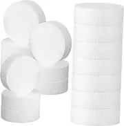 COHEALI High-Density Foam Cylinders 24 Pcs Round Foam Discs for Craft Projects Cake Decorations