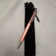 New Authentic Swarovski Pink Crystalline Pen