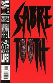 SABRE TOOTH Death Hunt Marvel Comics #1 August