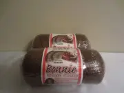 Lot of 2 rolls of Almond 4mm Bonnie Braid Braided Macrame Craft Cord 200yds